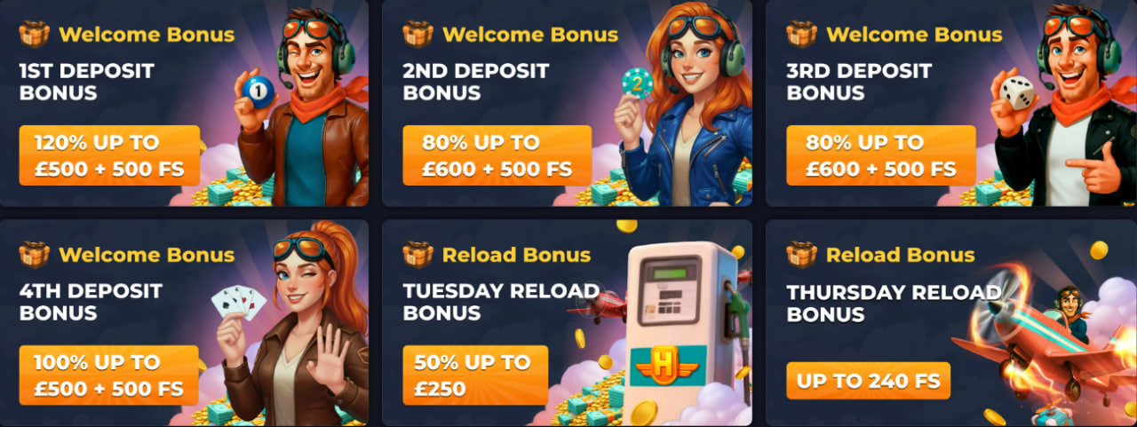 highspin casino welcome bonus